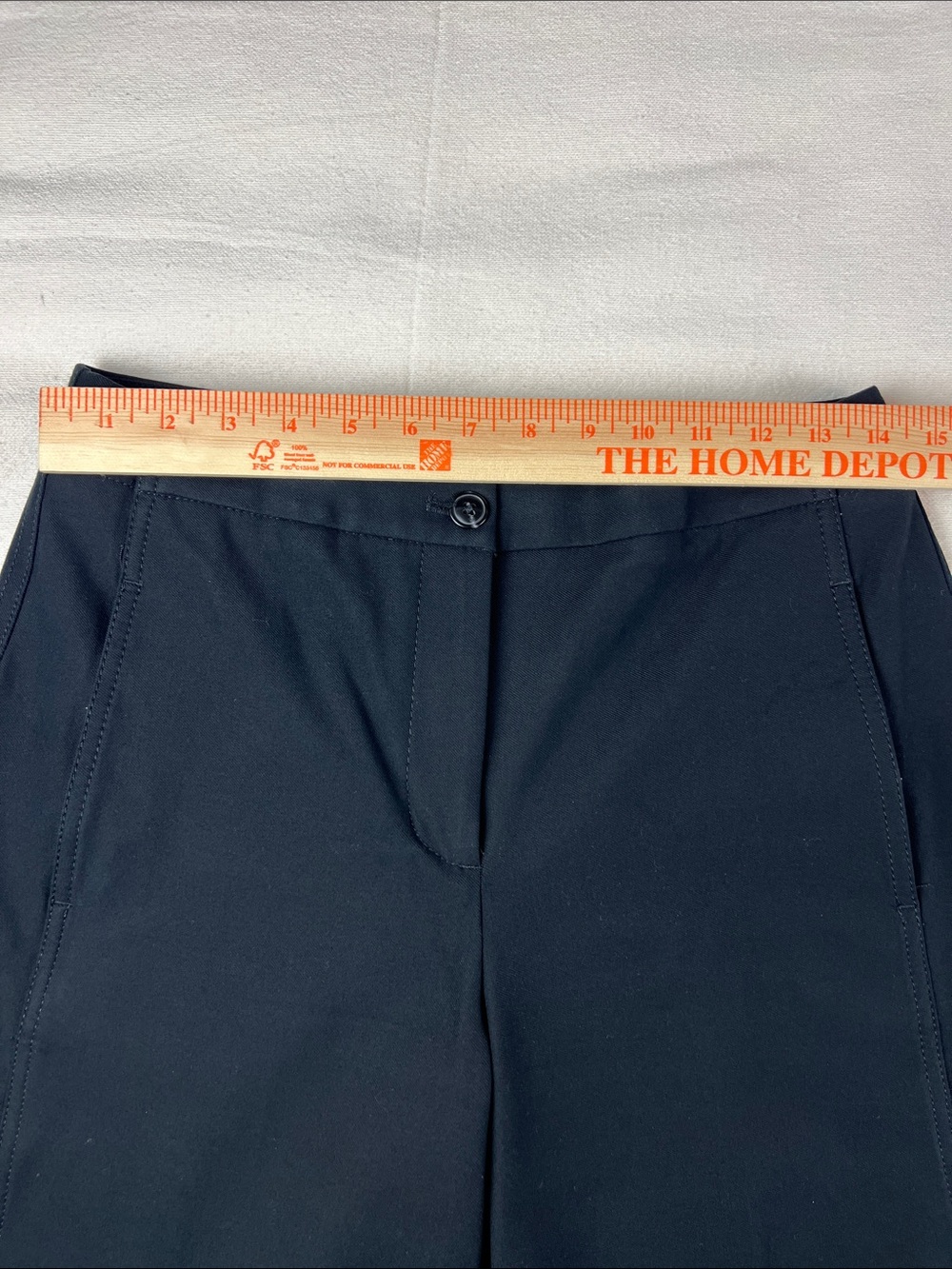 Ann Taylor Black Wide-Leg Dress Pants - Picture 7 of 13